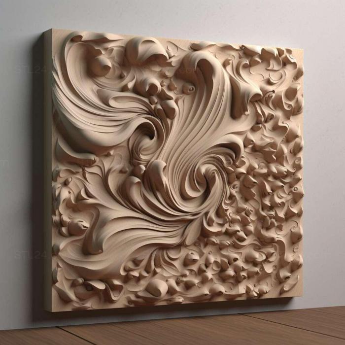Patterns and decorations (Sprinkle 1, PATTERN_1385) 3D models for cnc